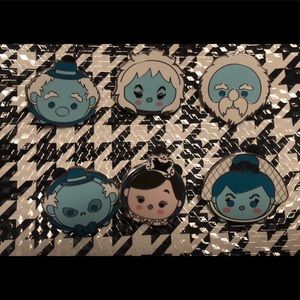 Disney Pins Haunted Mansion Tsum Tsum Set